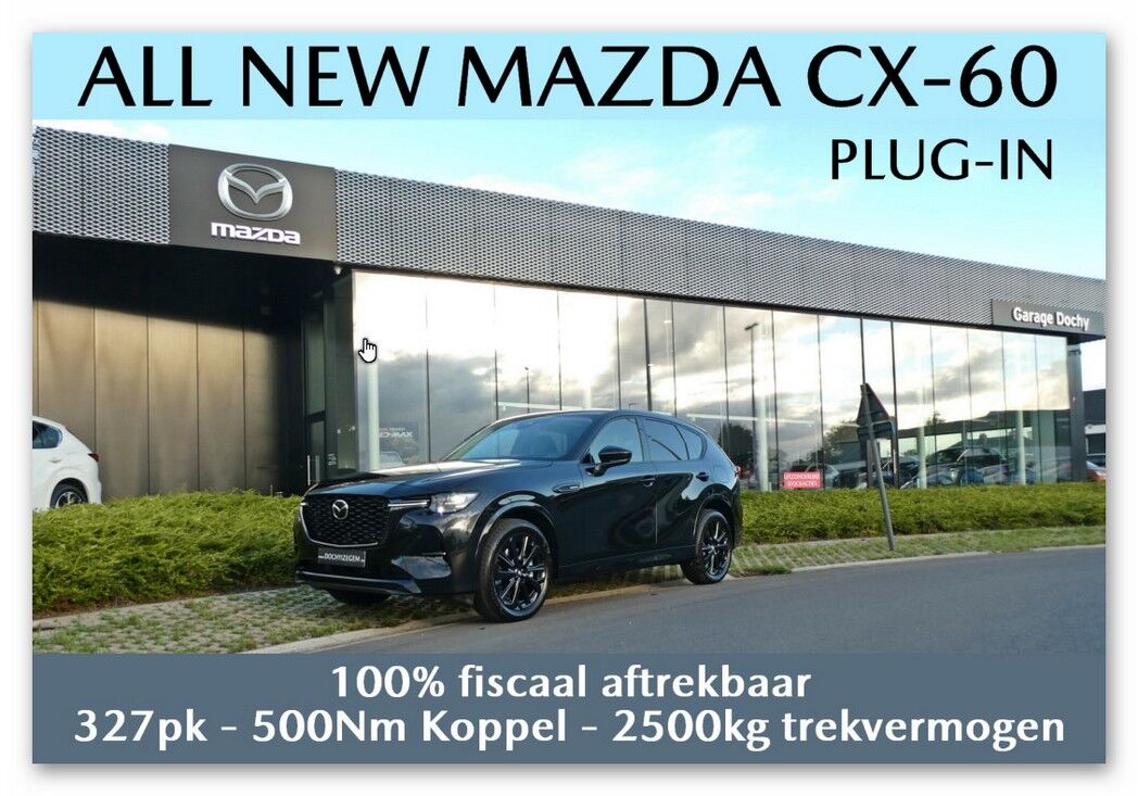 Fleetkorting op de Mazda CX60 Plug In Hybride kopen bij Garage Dochy Izegem