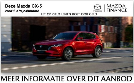 Mazda CX5 stockwagen met salonkorting kopen bij Garage Dochy Izegem