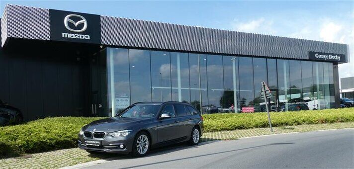 Mooie break BMW 318D tweedehands automaat kopen bij Garage Dochy Izegem