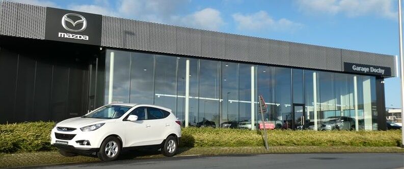 Mooie SUV tweedehands benzine Hyundai kopen bij Garage Dochy Izegem