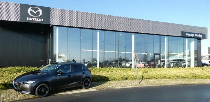 Mazda 2 Homura Stockwagen in Machine Grey kopen bij Garage Dochy Izegem Mazda 2 stockwagen Homura kopen bij Garage Dochy Izegem nabij Roeselare