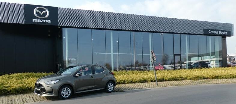 Mazda 2 Hybride kopen bij Garage Dochy Izegem Mazda 2 Hybride stockwagen kopen bij Garage Dochy Izegem met 6 jaar garantie