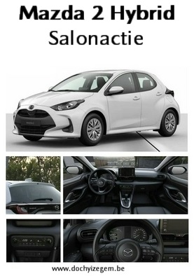 Mazda 2 Hybride summerdeal bij Garage Dochy Izegem kopen Nu extra korting en klantvoordeel op de Mazda 2 Hybride bij Garage Dochy Izegem