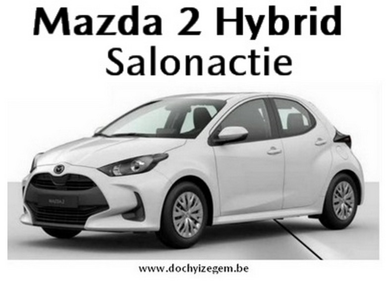 Salonkorting 2023 op de Mazda 2 Hybride bij Garage Dochy Izegem kopen Salonkorting op de Mazda 2 Hybride bij Garage Dochy kopen