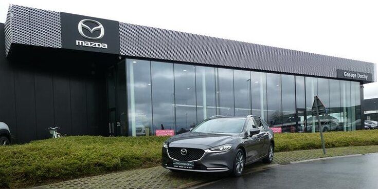 Mazda 6 break tweedehands benzine in automaat kopen bij Garage Dochy Izegem Tweedehands Mazda 6 automaat benzine kopen met garantie bij Garage Dochy Izegem