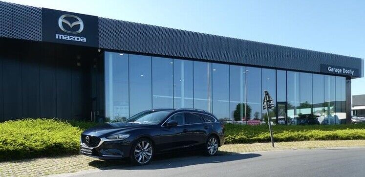Mazda 6 tweedehands 2020 diesel kopen in topuitvoering bij Garage Dochy Izegem Mooie Mazda 6 diesel tweedehands break kopen met garantie bij Garage Dochy Izegem