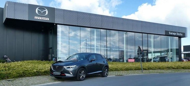 Tweedehands Mazda CX-3 kopen bij Garage Dochy Izegem gelegen tussen Kuurne en Roeselare 