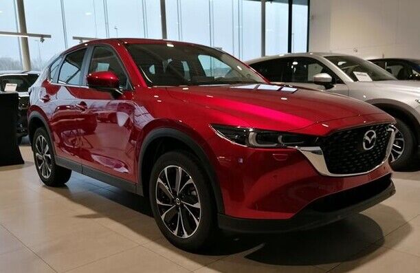 Mazda CX5 M-Hybrid benzine advantage stockwagen Soul Red Crystal kopen bij Garage Dochy Izegem 