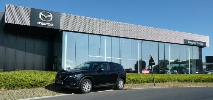 Mooie Mazda CX5 diesel tweedehands kopen bij Garage Dochy Izegem