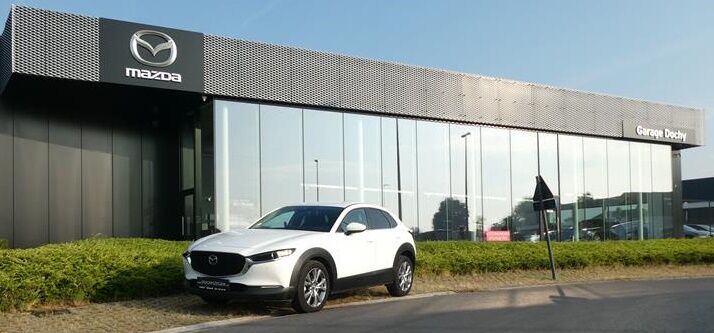 Mazda CX30 M-Hybrid benzine tweedehands SUV kopen met garantie bij Garage Dochy Izegem Mooie Mazda CX30 SUV tweedehands benzine M-Hybride kopen bij Garage Dochy