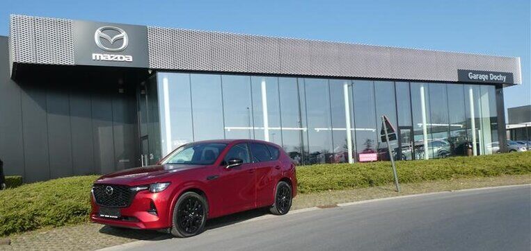 Mazda CX-60 Homura Soul Red Crystal tweedehands Plug In kopen bij Garage Dochy Izegem